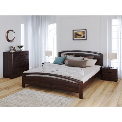 Кровать Бали 200х200  классич орех-3