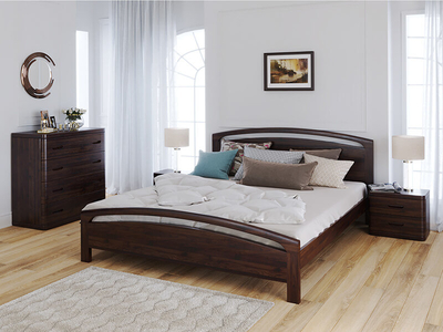 Кровать Бали 200х200  классич орех-3